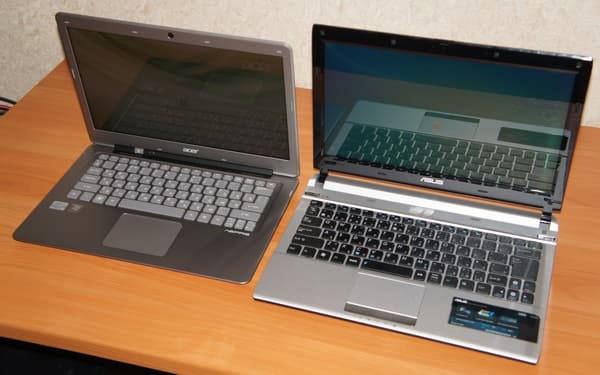 Сравнение Acer Aspire S3 с ASUS U36sd