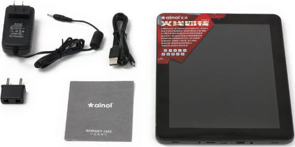 Внешний вид планшета Ainol Novo 9 Spark