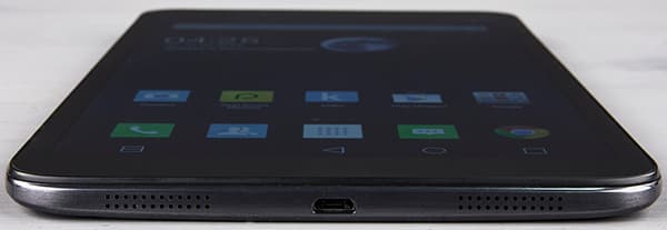 Дизайн планшета Alcatel OneTouch Hero 8