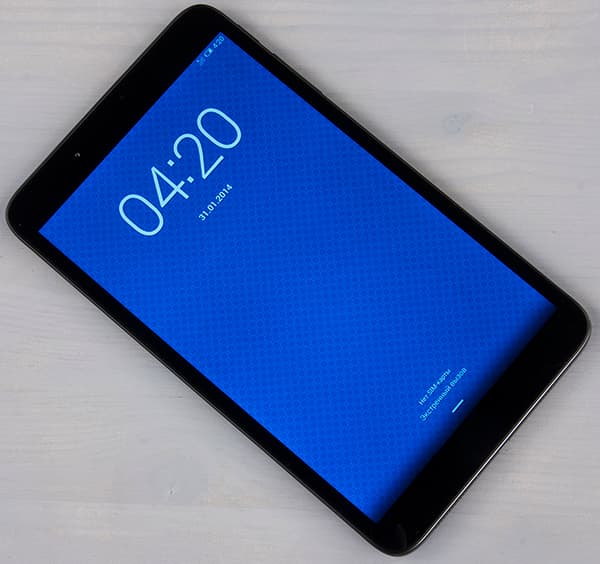 Дизайн планшета Alcatel OneTouch Hero 8