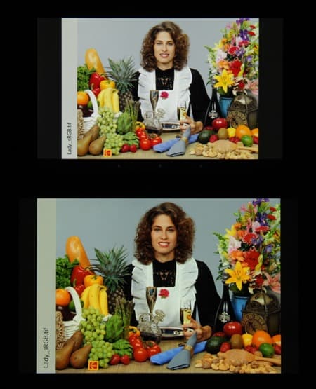 Обзор планшета Alcatel Hero 8. Тестирование дисплея