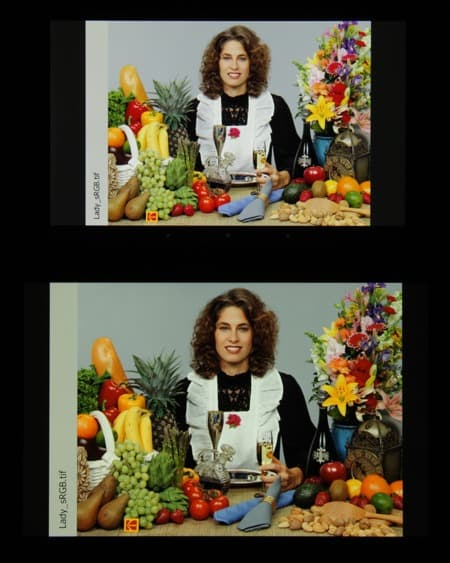 Обзор планшета Alcatel Hero 8. Тестирование дисплея