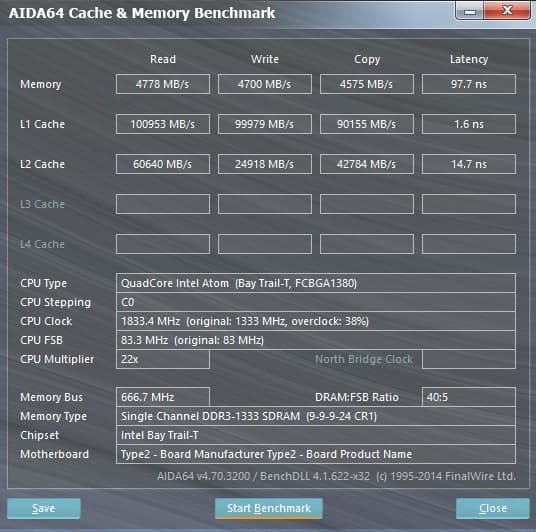 Производительность планшета Archos 80 Cesium