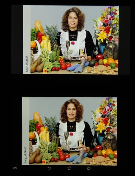 Обзор смартфона Asus Fonepad 7 второго поколения. Тестирование дисплея