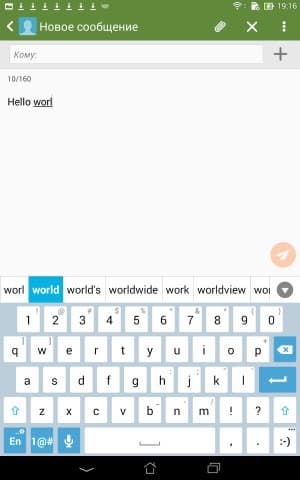 Интерфейс Asus Fonepad 7 (FE375CG)