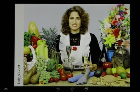 Обзор планшета Asus Transformer Pad. Тестирование дисплея