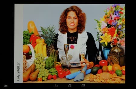 Обзор планшета Asus Transformer Pad. Тестирование дисплея