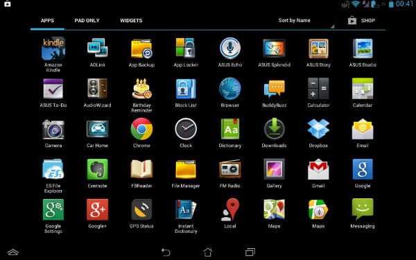 Скриншот ASUS Padfone Infinity