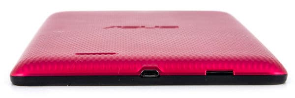 Нижняя грань планшета ASUS Memo Pad