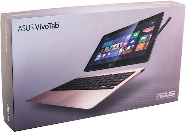 Коробка планшета ASUS VivoTab