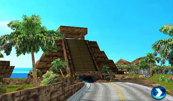 Asphalt 6 Adrenaline на планшете BlackBerry PlayBook