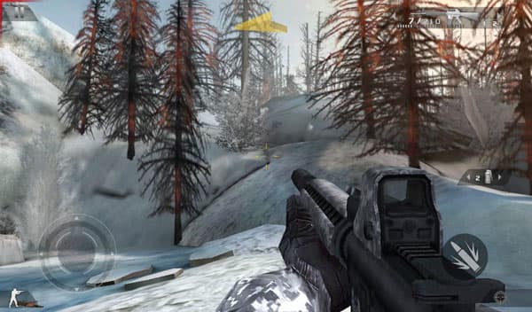 Modern Combat 3 на планшете BlackBerry PlayBoo