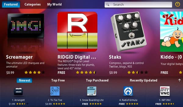 планшет RIM BlackBerry PlayBook