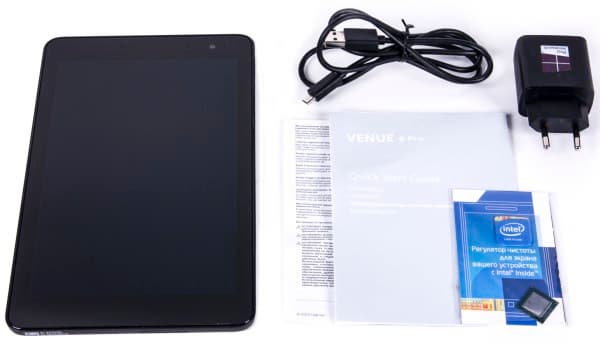 Комплектация планшета Dell Venue 8 Pro