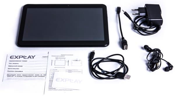 Комплектация планшета Explay Scream 3G