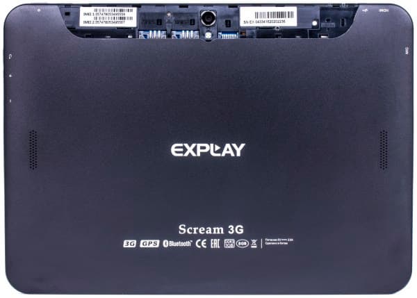 Дизайн планшета Explay Scream 3G