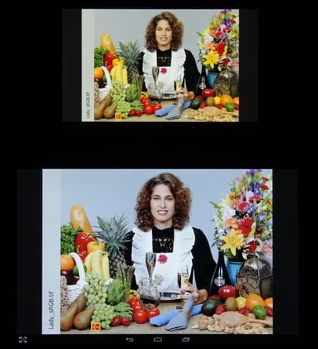 Обзор планшета Explay Scream 3G. Тестирование дисплея