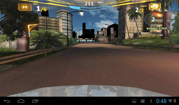 Asphalt 7 на планшете iconBIT NetTAB Matrix Ultra NT-0704M