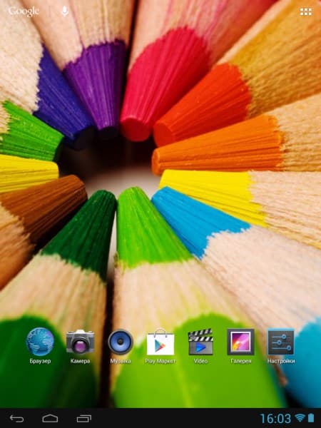 Операционная система планшета iconBIT NetTAB Skat RX