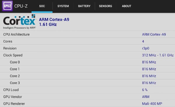 Скриншот iconBIT NetTAB Thor Quad FHD