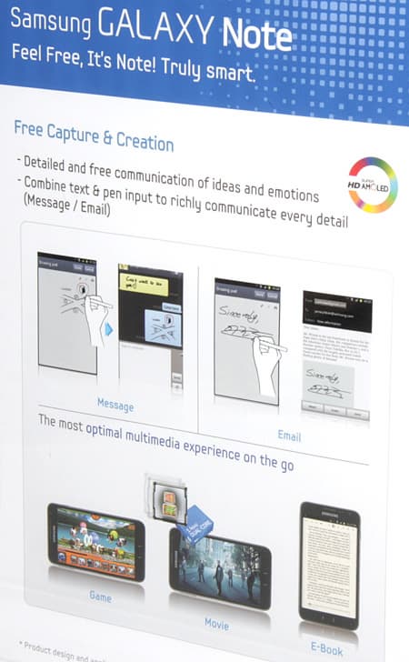 IFA 2011, Samsung Galaxy Note