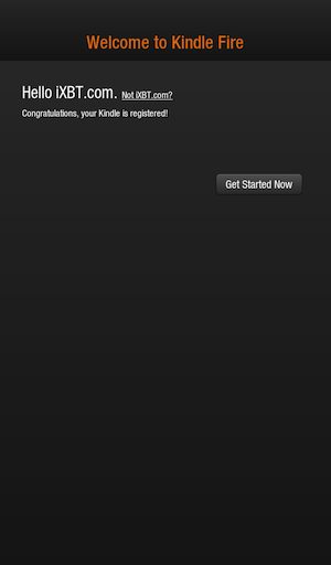 Скриншот Kindle Fire