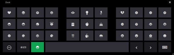Экранная клавиатура Windows 8 на планшете MSI WindPad 110W