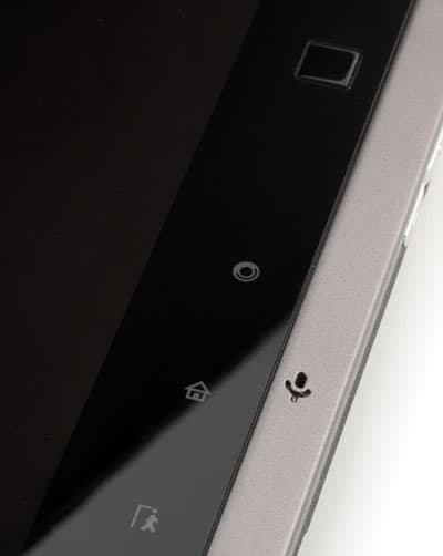 Сенсорные кнопки и мини-трекпад на планшете MSI WindPad 110W