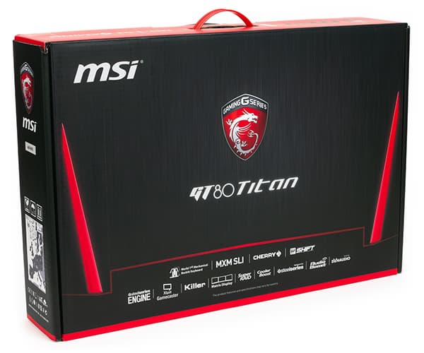 Игровой ноутбук MSI GT80 2QE Titan SLI