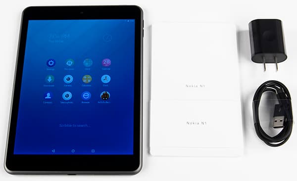Комплектация планшета Nokia N1