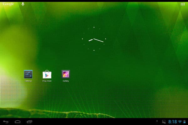 Android 4.1 на планшете Nook HD+