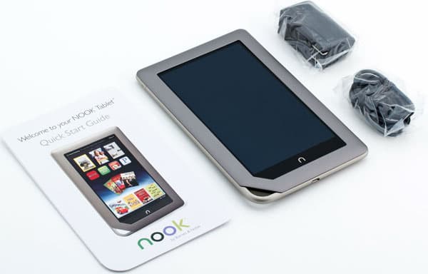 Комплектация Nook Tablet