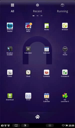 Скриншот Nook Tablet