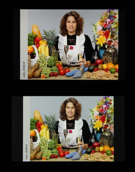 Обзор планшета Nvidia Tegra Note 7. Тестирование дисплея