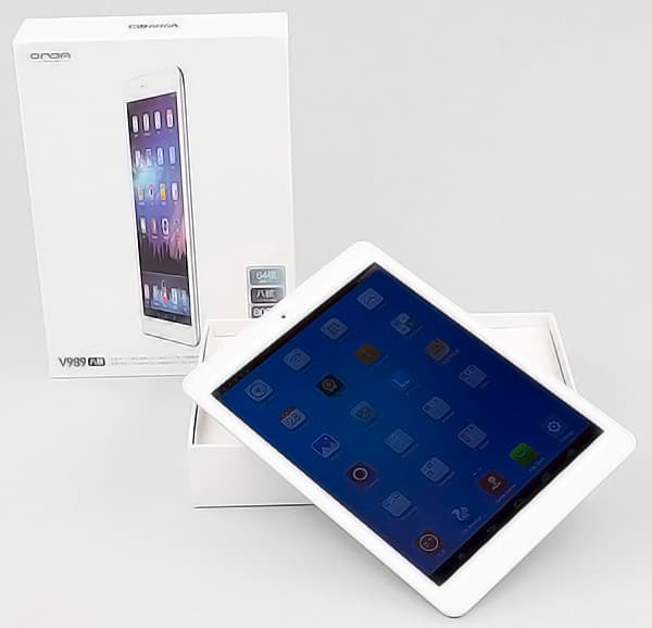 Коробка планшета Onda V989