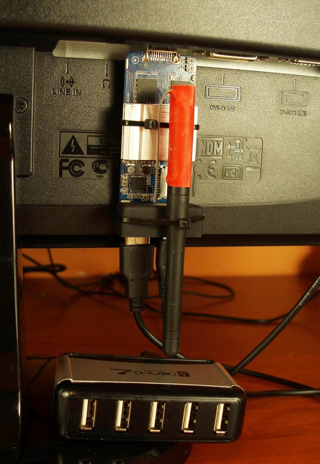 UG802 в мониторе