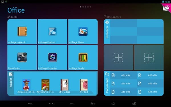 Pipo Family Launcher на планшете Pipo Max-M7 Pro