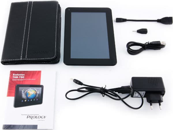 Комплектация планшета Prology Evolution Tab-750