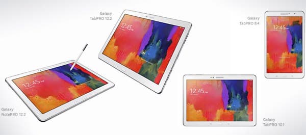 Планшеты Samsung на CES2014