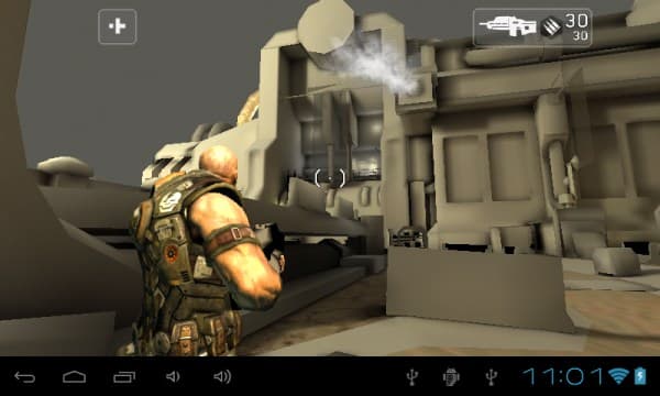 Игра Dead Trigger на планшете Senkatel Smartbook 6