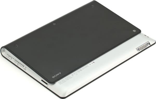 Внешний вид задней стороны планшета Sony Tablet S