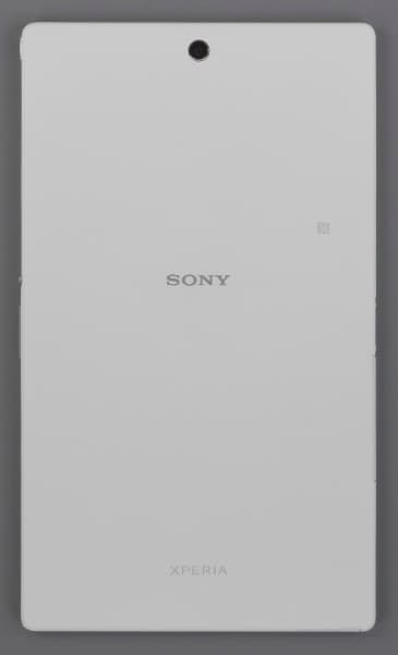 Дизайн планшета Sony Xperia Z3 Tablet Compact