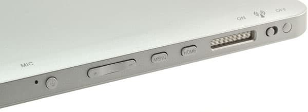 Кнопки на планшете FlyTouch 3 SuperPad 2