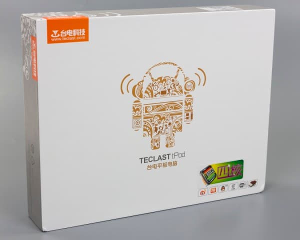Коробка планшета Teclast P98 3G