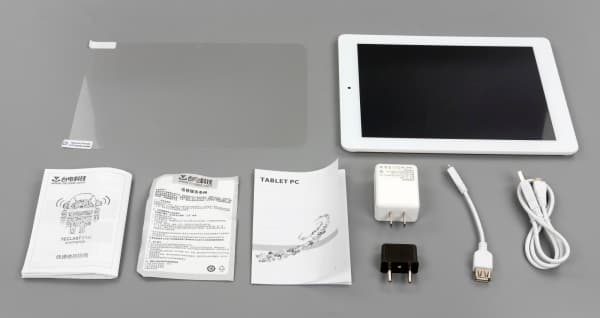 Комплектация планшета Teclast P98 3G