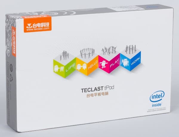 Коробка планшета Teclast X70 3G