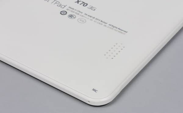 Дизайн планшета Teclast X70 3G