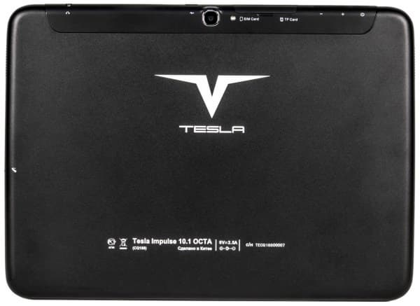 Дизайн планшета Tesla Impulse 10.1 Octa