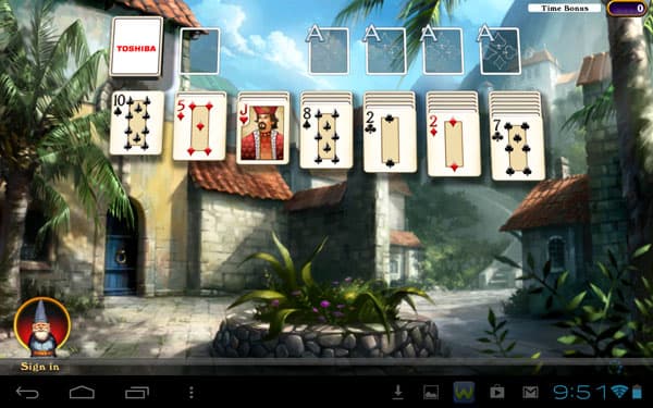 Скриншот Toshiba Excite 7.7