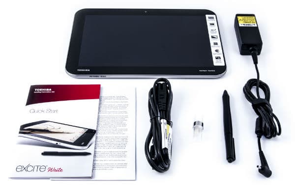 Комплектация Toshiba Excite Write